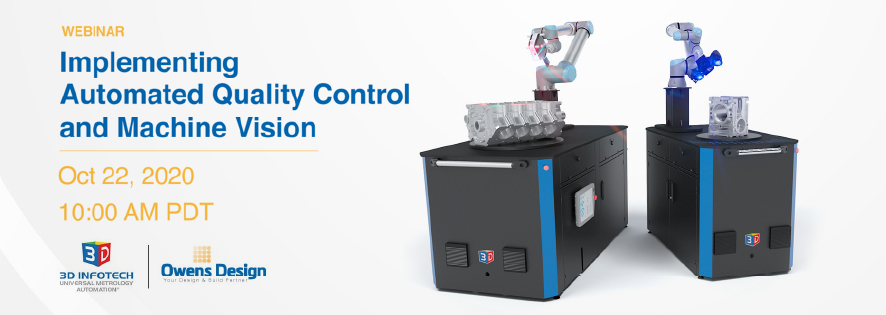 WEBINAR - Implementing Automated Quality Control and Machine Vision